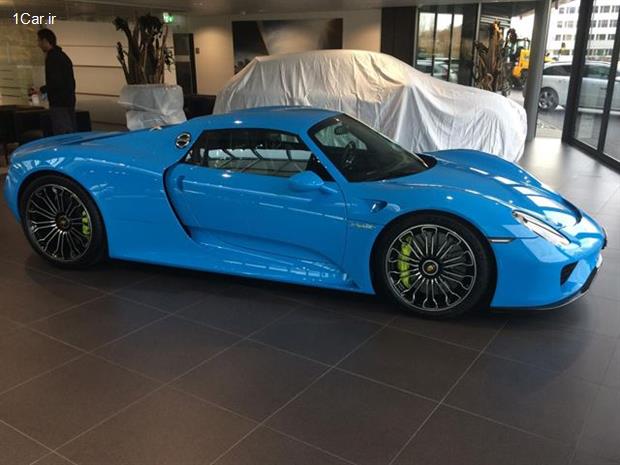 پورشه 918 Spyder در بهترین لباس خود!